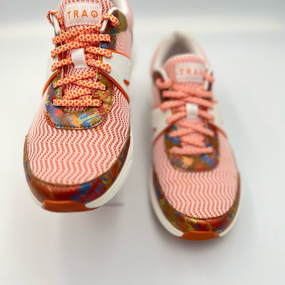 Alegria Pink and Multicolor Athletic Shoes
